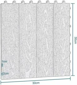 EUGAD WPC-Fliesen, WPC Fliesen Klickfliesen in Holzoptik 11 Stücke für 1m² Grau Anthrazit, Braun, Coffee, Hellgrau -EUGAD Verkäufe 02724a8f 4aef 5b6e aed6 5ff36c6f5dbc