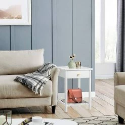 EUGAD Nachttisch, 2er-Set Nachtkommode Sofatisch Kaffeetisch Beistelltisch Nachtschrank für Wohnzimmer Schlafzimmer mit Schublade mit Ablage aus MDF Weiß 19 EUGAD Nachttisch, 2er-Set Nachtkommode Sofatisch Kaffeetisch Beistelltisch Nachtschrank für Wohnzimmer Schlafzimmer mit Schublade mit Ablage aus MDF Weiß -EUGAD Verkäufe 02c2bd58 c6a7 5379 8682 c0c198e26a78