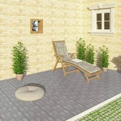 EUGAD WPC-Fliesen, 22 Stück WPC Terrassenfliesen Klickfliesen 30x30cm Coffee Anthrazit, Dunkelgrau, Hellgrau -EUGAD Verkäufe 05521d3d a647 58a9 a120 d83dd2b63aa8