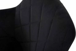 EUGAD Esszimmerstuhl (2 Stück), Wohnzimmerstuhl mit Armlehnen und Rückenlehne aus Samt Polsterstuhl Metallbeine in Gold Dunkelgrau Dunkelgrau | Dunkelgrau, Schwarz | Schwarz -EUGAD Verkäufe 063e3094 afe6 5501 ace8 a1039d58a75b