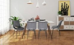 EUGAD Esszimmerstuhl (2 Stück), Küchenstuhl, Polsterstuhl, Wohnzimmerstuhl ohne Armlehne, Metallbeine, Samt, Dunkelgrau Hellgrau, Schwarz 30 EUGAD Esszimmerstuhl (2 Stück), Küchenstuhl, Polsterstuhl, Wohnzimmerstuhl ohne Armlehne, Metallbeine, Samt, Dunkelgrau Hellgrau, Schwarz -EUGAD Verkäufe 083fc23c 27a0 4f3b a2b3 d1c2a3c92f02