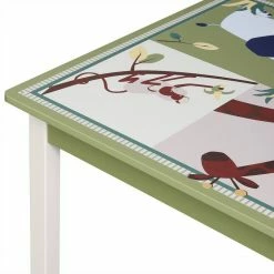 EUGAD Kindersitzgruppe, (3-tlg), Kinder Tischset mit Kantenschutz im Kinderzimmer Kindermöbel aus MDF und Kiefernholz Zoomotive(1 Tisch und 2 Stühle, 3-tlg) -EUGAD Verkäufe 09780f46 7e38 4bb5 8fb9 7e0be9da039c