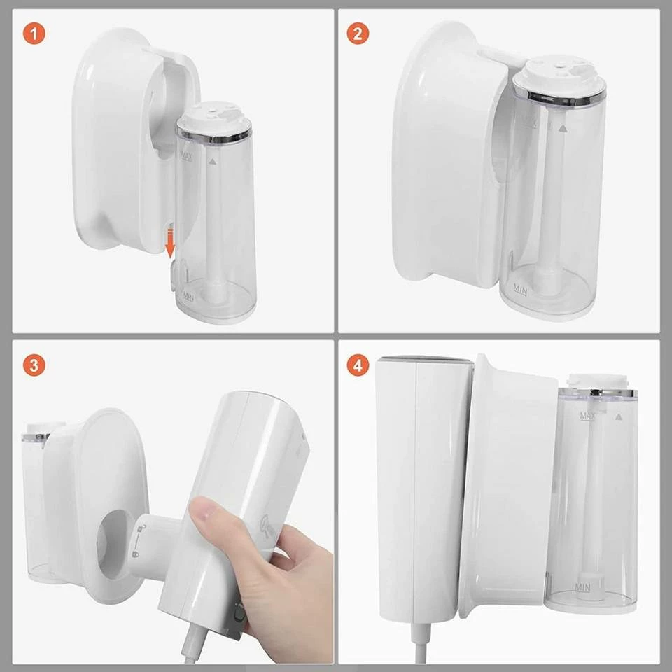 EUGAD Dampfbürste, Dampfglätter Reisebügeleisen Dampfbügeleisen Steamer Kleidung Handbügeleisen mit Dampfbürste 150 ml 1000 W für Haushalt Urlaub Dienstreise 6 EUGAD Dampfbürste, Dampfglätter Reisebügeleisen Dampfbügeleisen Steamer Kleidung Handbügeleisen mit Dampfbürste 150 ml 1000 W für Haushalt Urlaub Dienstreise – Bild 5