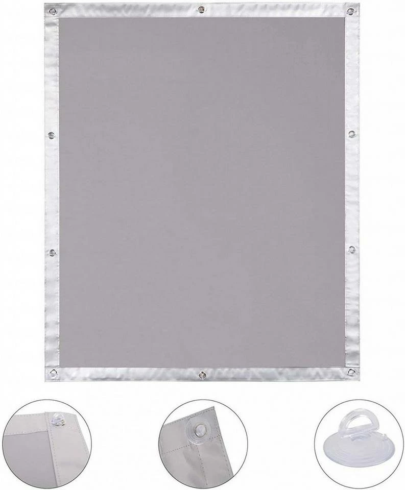 Fensterfolie, EUGAD, Thermo Rollo Dachfenster ohne Bohren Sonnenschutz Beige, Blau, Grau 1 Fensterfolie, EUGAD, Thermo Rollo Dachfenster ohne Bohren Sonnenschutz Beige, Blau, Grau