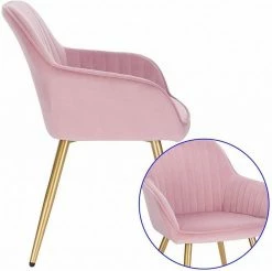 EUGAD Esszimmerstuhl, stühle 2er-Set,Samt,mit goldener Metallbeinen Blau, Bordeaux, Dunkelgrau, Dunkelgrün, Hellgrau, Rosa, Schwarz -EUGAD Verkäufe 1086e40c 521e 528f 937c 589cc123ae9d