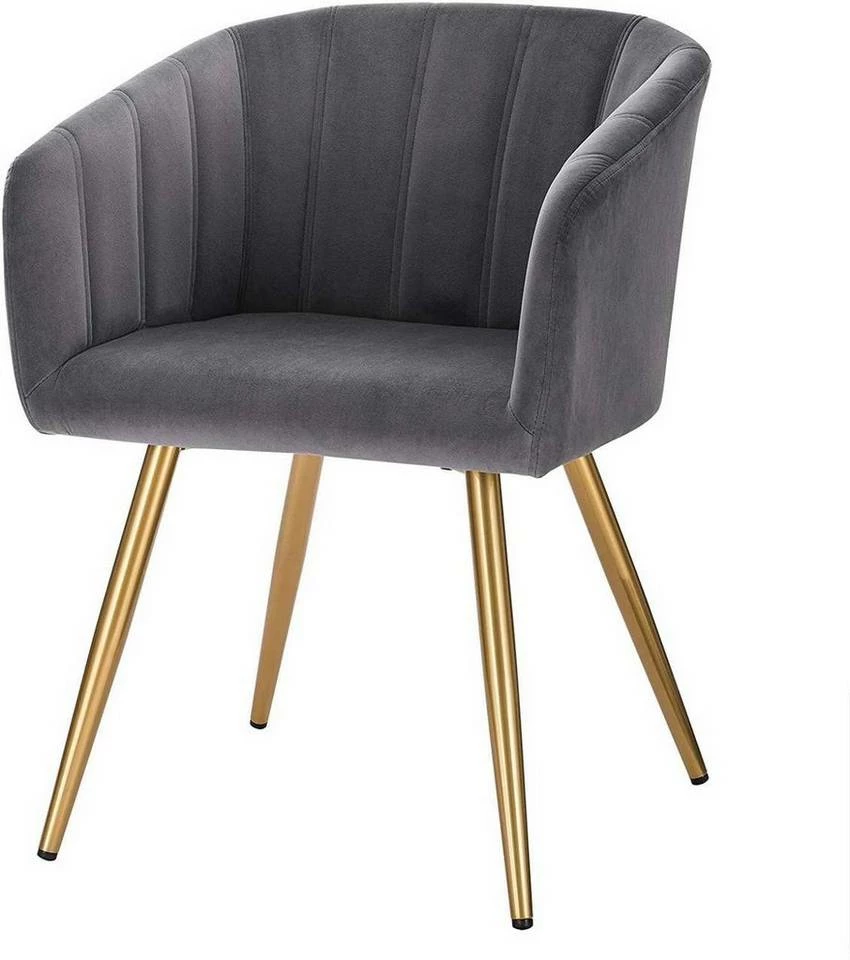 EUGAD Esszimmerstuhl, mit Rückenlehne Samt Gestell aus Stahl,Gold Beine Dunkelgrün Dunkelgrau, Dunkelgrün, Rosa, Schwarz 31 EUGAD Esszimmerstuhl, mit Rückenlehne Samt Gestell aus Stahl,Gold Beine Dunkelgrün Dunkelgrau, Dunkelgrün, Rosa, Schwarz – Bild 29