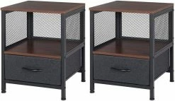 EUGAD Nachttisch (1-St), Nachtkommode mit Ablagen und Schubladen, Beistelltisch für Wohnzimmer, Nachtschrank für Schlafzimmer industrieller Stil, 40x52x36cm 15 EUGAD Nachttisch (1-St), Nachtkommode mit Ablagen und Schubladen, Beistelltisch für Wohnzimmer, Nachtschrank für Schlafzimmer industrieller Stil, 40x52x36cm -EUGAD Verkäufe 160a56f2 b60f 403b b2d9 e0022d12b4de