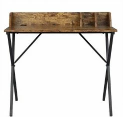 EUGAD Schreibtisch, 90x50x73CM Bürotisch PC Tisch Arbeitstisch für Home, Büro Metall + MDF Holzoptik Vintage -EUGAD Verkäufe 1a41abc1 83f7 563f 8a0d 44864962a835