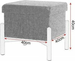 EUGAD Sitzhocker, Polsterhocker Sitztruhe bis 150kg belastbar, mit Stauraum, Deckel Abnehmbar Holzbeine Dunkelgrau Hellgrau 15 EUGAD Sitzhocker, Polsterhocker Sitztruhe bis 150kg belastbar, mit Stauraum, Deckel Abnehmbar Holzbeine Dunkelgrau Hellgrau -EUGAD Verkäufe 1b8ab54d 0931 5daa a9fd 5743278bf90c
