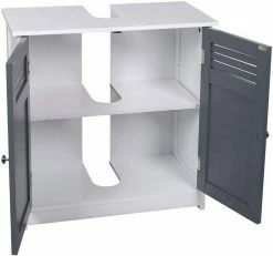 EUGAD Waschbeckenunterschrank Unterschrank Badezimmerschrank Waschtisch Badschrank mit 2 Türen 60x30x60cm aus MDF Weiß+Natur Weiß+Grau, Weiß+Natur 29 EUGAD Waschbeckenunterschrank Unterschrank Badezimmerschrank Waschtisch Badschrank mit 2 Türen 60x30x60cm aus MDF Weiß+Natur Weiß+Grau, Weiß+Natur -EUGAD Verkäufe 1ba78b07 a20a 58c8 a977 cad6b47f739b