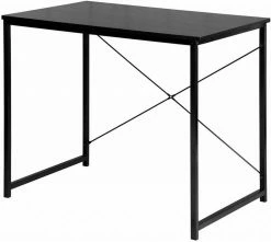 EUGAD Schreibtisch, Computertisch Esstisch Holz Stahl 80x60x70 cm Holz Vintage+schwarz Hell Eiche+schwarz, Hell Eiche+weiß, Marmor+schwarz -EUGAD Verkäufe 1e9efa80 428b 51ba acf1 3af8ee3e3863