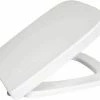 EUGAD WC-Sitz, Toilettendeckel mit Absenkautomatik Eckige Form Weiß 2 EUGAD WC-Sitz, Toilettendeckel mit Absenkautomatik Eckige Form Weiß -EUGAD Verkäufe 26afe2eb 0407 53d4 b44e 6731763a61ec