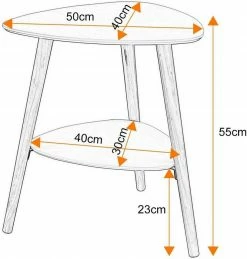 EUGAD Beistelltisch (1-St), Sofatisch Couchtisch Nachttisch Nachtkommode Nachtschrank Kaffeetisch mit 2 Ablagefäche Holzbeine MDF 50x40x55cm Weiß 11 EUGAD Beistelltisch (1-St), Sofatisch Couchtisch Nachttisch Nachtkommode Nachtschrank Kaffeetisch mit 2 Ablagefäche Holzbeine MDF 50x40x55cm Weiß -EUGAD Verkäufe 2734cbe2 26b9 5843 9a59 7fb242788947