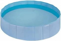 EUGAD Planschbecken, Hundepool Planschbecken Faltbares Doggy Pool blau
