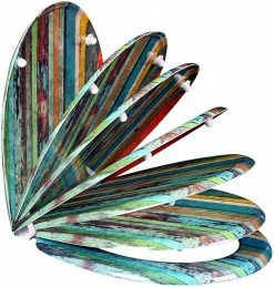 EUGAD WC-Sitz, Toilettendeckel mit Absenkautomatik Lack -EUGAD Verkäufe 292a4336 c4dd 506f b757 fb3b8909600d