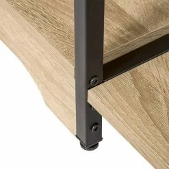 EUGAD Küchenregal, Küchenregal Mikrowellenhalter Bäckerregal Standregal Multifunktionales Regal MDF Metall 90x40x95cm, Hell Eiche -EUGAD Verkäufe 293608b3 4f6a 56b7 8656 d391d1c53412