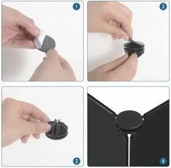 EUGAD Freigehege, Freigehege für Kaninchen Hasen Meerschweinchen Welpenauslauf DIY, 12 Platten 145 x 75 x 46 cm Grau, Schwarz, Transparent, Weiß -EUGAD Verkäufe 2c745ad8 2f4d 404d b941 8d41ddb94c6a