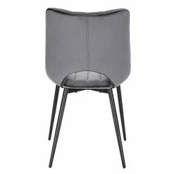 EUGAD Esszimmerstuhl (2 Stück), Küchenstuhl, Polsterstuhl, Wohnzimmerstuhl ohne Armlehne, Metallbeine, Samt, Dunkelgrau Hellgrau, Schwarz 33 EUGAD Esszimmerstuhl (2 Stück), Küchenstuhl, Polsterstuhl, Wohnzimmerstuhl ohne Armlehne, Metallbeine, Samt, Dunkelgrau Hellgrau, Schwarz -EUGAD Verkäufe 2d6a8e1c 0990 4fc7 a4ce 836808c1155b