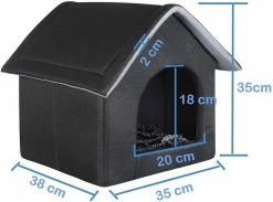 EUGAD Tierbett, Katzenhaus Katzenhöhle herausnehmbarer Matte Dunkelgrau, Hellgrau -EUGAD Verkäufe 2e175364 8a85 51b7 a8b5 0915186e7b89