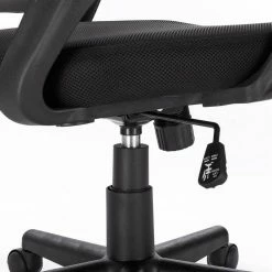 EUGAD Chefsessel (1 Stück), Bürostuhl mit Netz-Design-Sitzkissen Wippfunktion, Mesh, Schwarz Grau -EUGAD Verkäufe 3075e25d 755a 5777 b548 b29a25093e9e