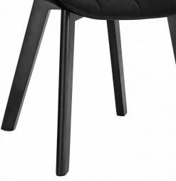 EUGAD Esszimmerstuhl (2 Stück), Wohnzimmerstuhl mit Rückenlehne, Polsterstuhl Küchenstuhl Weich Samt und Holz für ESS- und Wohnzimmer Schwarz Dunkelgrau, Dunkelgrün, Rosa 46 EUGAD Esszimmerstuhl (2 Stück), Wohnzimmerstuhl mit Rückenlehne, Polsterstuhl Küchenstuhl Weich Samt und Holz für ESS- und Wohnzimmer Schwarz Dunkelgrau, Dunkelgrün, Rosa -EUGAD Verkäufe 30959ca6 009a 5de2 a7c8 801632581a87