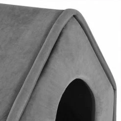 EUGAD Tierhaus, Hundehaus Hundehöhle Katzenhaus Katzenhöhle für Französische Bulldogge Jack Russell Terrier Welpen Grau M -EUGAD Verkäufe 310766f8 07e5 5c77 b0a2 8aca8f51c0eb