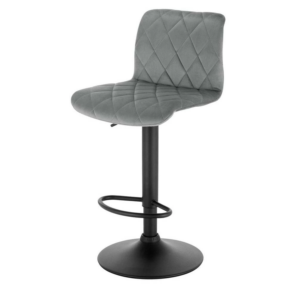 EUGAD Barhocker (2 St), Barhocker Drehstuhl Tresenhocker Barstuhl, Sitzfläche aus Samt mit Rücklehne Höhenverstellbar 13 EUGAD Barhocker (2 St), Barhocker Drehstuhl Tresenhocker Barstuhl, Sitzfläche aus Samt mit Rücklehne Höhenverstellbar – Bild 11