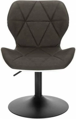 EUGAD Barhocker (2 St), niedriger Barhocker 360° Drehstuhl mit Rückenlehne 120kg belastbar Stuhl höhenverstellbar Kunstleder Sitzhöhe 40-54cm Dunkelbraun Weiß Anthrazit+Wei&szlig;, Dunkelbraun+Wei&szlig; -EUGAD Verkäufe 322eca36 b24c 43d2 9e0c 03ce72d198f2