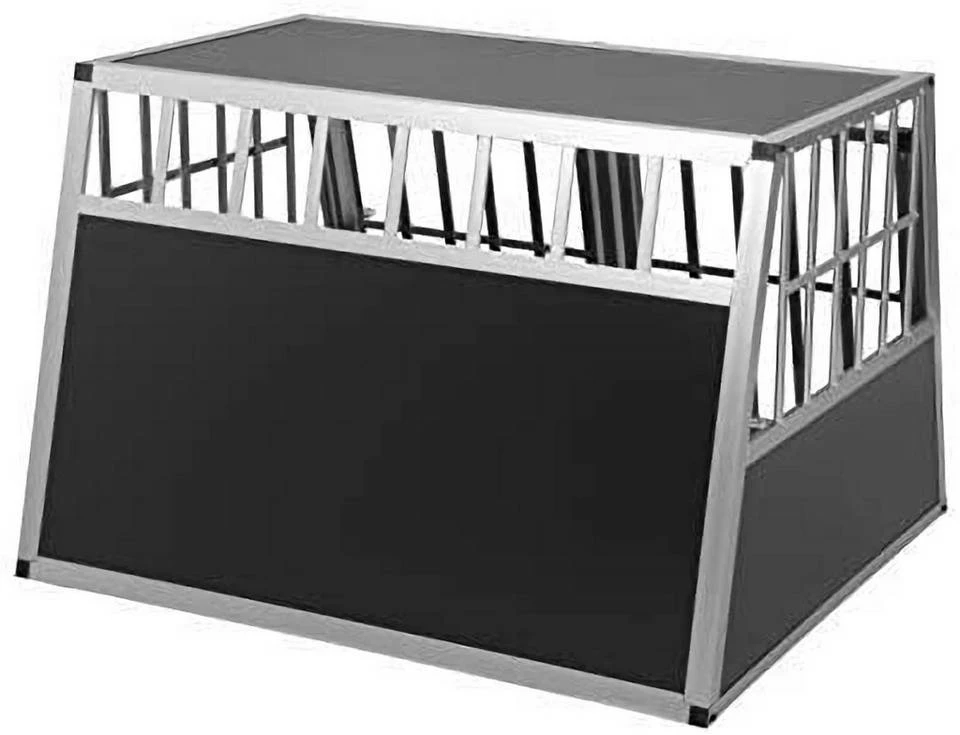 EUGAD Tiertransportbox, Hundetransportbox Alu Doppel Hundebox Reisebox für große Hunde Husky Samojede Weimaraner Labrador Deutscher Schäferhund Boxer 104x91x69cm 8 EUGAD Tiertransportbox, Hundetransportbox Alu Doppel Hundebox Reisebox für große Hunde Husky Samojede Weimaraner Labrador Deutscher Schäferhund Boxer 104x91x69cm – Bild 6