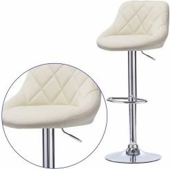 EUGAD Barhocker, 2er-Set Barstühle, höhenverstellbar, 360°drehbar Weiß Bordeaux, Cremeweiß, Grau, Khaki, Rot, Schwarz, Weiß 60 EUGAD Barhocker, 2er-Set Barstühle, höhenverstellbar, 360°drehbar Weiß Bordeaux, Cremeweiß, Grau, Khaki, Rot, Schwarz, Weiß -EUGAD Verkäufe 336d3070 8f17 5b85 8720 64fbf423c58e