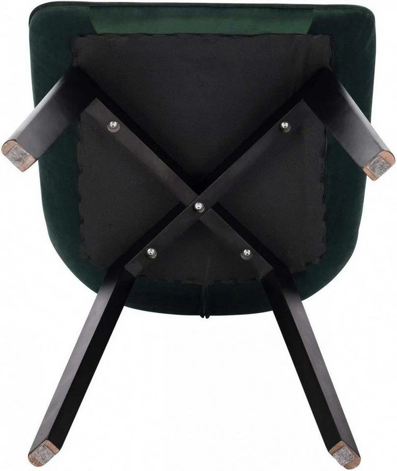 EUGAD Esszimmerstuhl (6 Stück), Wohnzimmerstuhl mit Rückenlehne, Polsterstuhl Küchenstuhl Weich Samt und Holz für ESS- und Wohnzimmer Schwarz Dunkelgrau, Dunkelgrün, Rosa 35 EUGAD Esszimmerstuhl (6 Stück), Wohnzimmerstuhl mit Rückenlehne, Polsterstuhl Küchenstuhl Weich Samt und Holz für ESS- und Wohnzimmer Schwarz Dunkelgrau, Dunkelgrün, Rosa – Bild 34