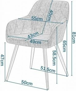 EUGAD Esszimmerstuhl (4 Stück), Wohnzimmerstuhl aus Leinen Polsterstuhl mit Armlehnen und Rückenlehne schwarze Gestell aus Metall Hellgrau Dunkelgrau 28 EUGAD Esszimmerstuhl (4 Stück), Wohnzimmerstuhl aus Leinen Polsterstuhl mit Armlehnen und Rückenlehne schwarze Gestell aus Metall Hellgrau Dunkelgrau -EUGAD Verkäufe 34fddd74 5f07 5521 9f2c 0bb516698644