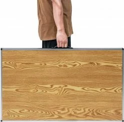 EUGAD Campingtisch, Campingtisch Alu Klapptisch, Tischplatte aus MDF, Schwarz Eiche, Grau -EUGAD Verkäufe 37f2cd3e d3b5 5ed0 9c02 39bfae8b47a3