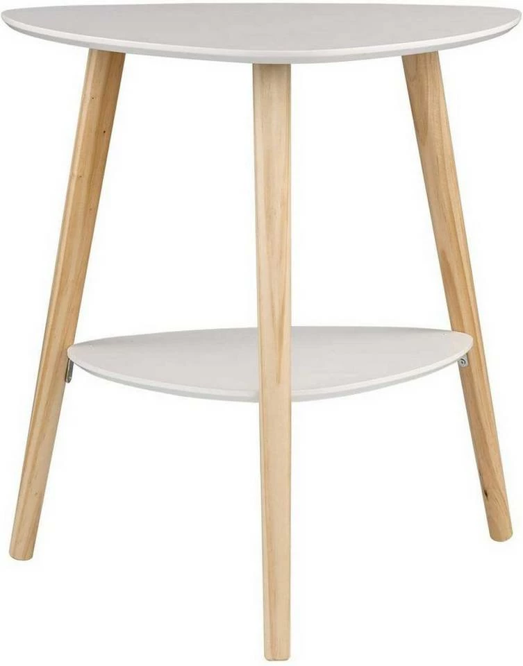 EUGAD Beistelltisch (1-St), Sofatisch Couchtisch Nachttisch Nachtkommode Nachtschrank Kaffeetisch mit 2 Ablagefäche Holzbeine MDF 50x40x55cm Weiß 7 EUGAD Beistelltisch (1-St), Sofatisch Couchtisch Nachttisch Nachtkommode Nachtschrank Kaffeetisch mit 2 Ablagefäche Holzbeine MDF 50x40x55cm Weiß – Bild 5