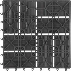 EUGAD WPC-Fliesen, 22 Stück WPC Terrassenfliesen Klickfliesen 30x30cm Coffee Anthrazit, Dunkelgrau, Hellgrau -EUGAD Verkäufe 38d80e9b 1db1 56fc 86d3 e3e5f31e903e