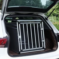EUGAD Tiertransportbox, Hundetransportbox Alu Hundebox Reisebox Autobox für Husky Samojede Weimaraner Labrador Golden Retriever 90 x 65 x 69 cm XXL Schwarz Grau 22 EUGAD Tiertransportbox, Hundetransportbox Alu Hundebox Reisebox Autobox für Husky Samojede Weimaraner Labrador Golden Retriever 90 x 65 x 69 cm XXL Schwarz Grau -EUGAD Verkäufe 3b31f72e e10c 41b6 96f6 23f088d033ee