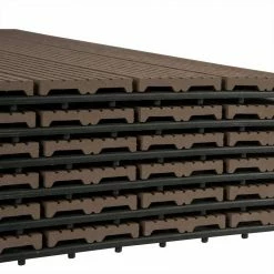 EUGAD WPC-Fliesen, WPC Fliesen Klickfliesen in Holzoptik 12 Stücke für 2m² Coffee Anthrazit, Grau, Hellgrau, Braun -EUGAD Verkäufe 3b57e980 b377 479b afbd 6d6c0db52eaa