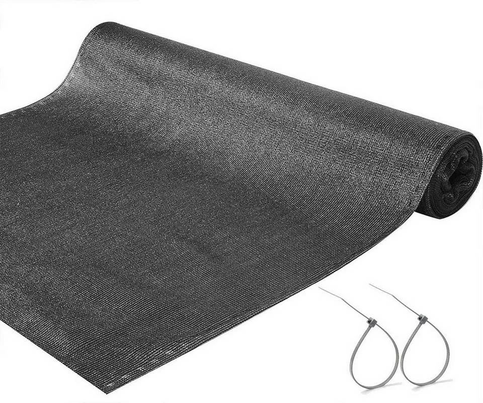 EUGAD Blende, Schattiernetz Zaunblende HDPE Windschutz Anthrazit 180 x 1000 cm 15 EUGAD Blende, Schattiernetz Zaunblende HDPE Windschutz Anthrazit 180 x 1000 cm – Bild 14