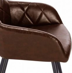 EUGAD Esszimmerstuhl, 2er-Set Esszimmerstuhl aus Kunstleder Metallbeine Dunkelbraun Schwarz 25 EUGAD Esszimmerstuhl, 2er-Set Esszimmerstuhl aus Kunstleder Metallbeine Dunkelbraun Schwarz -EUGAD Verkäufe 3df42b94 7400 5995 b0b8 cec8bf4c3cbb