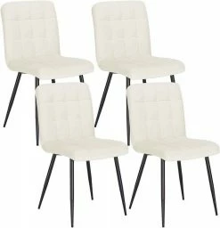 EUGAD Esszimmerstuhl (4 Stück), Polsterstuhl Wohnzimmerstuhl Samtstuhl Sessel mit Rückenlehne, Metallbeine, Sitzfläche aus Samt, Blau Creme, Dunkelgrau, Hellgrau, Rosa 50 EUGAD Esszimmerstuhl (4 Stück), Polsterstuhl Wohnzimmerstuhl Samtstuhl Sessel mit Rückenlehne, Metallbeine, Sitzfläche aus Samt, Blau Creme, Dunkelgrau, Hellgrau, Rosa -EUGAD Verkäufe 406bd796 4430 4bee 9d78 14e3da007b29