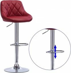 EUGAD Barhocker, 2er-Set Barstühle, höhenverstellbar, 360°drehbar Weiß Bordeaux, Cremeweiß, Grau, Khaki, Rot, Schwarz, Weiß 85 EUGAD Barhocker, 2er-Set Barstühle, höhenverstellbar, 360°drehbar Weiß Bordeaux, Cremeweiß, Grau, Khaki, Rot, Schwarz, Weiß -EUGAD Verkäufe 40b88104 b223 59a3 9b0f 0767ab64185a