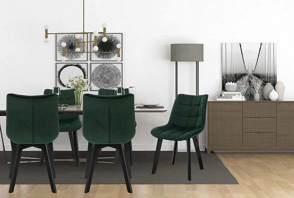 EUGAD Esszimmerstuhl (2 Stück), Wohnzimmerstuhl mit Rückenlehne, Polsterstuhl Küchenstuhl Weich Samt und Holz für ESS- und Wohnzimmer Schwarz Dunkelgrau, Dunkelgrün, Rosa 22 EUGAD Esszimmerstuhl (2 Stück), Wohnzimmerstuhl mit Rückenlehne, Polsterstuhl Küchenstuhl Weich Samt und Holz für ESS- und Wohnzimmer Schwarz Dunkelgrau, Dunkelgrün, Rosa – Bild 20