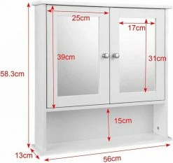 EUGAD Spiegelschrank Hängeschrank mit Ablage mit Ablage Schminkschrank aus Holz 56 x 58 x 13 cm weiß 12 EUGAD Spiegelschrank Hängeschrank mit Ablage mit Ablage Schminkschrank aus Holz 56 x 58 x 13 cm weiß -EUGAD Verkäufe 44c9912a 8b3a 5223 92cf 56271db67fe6