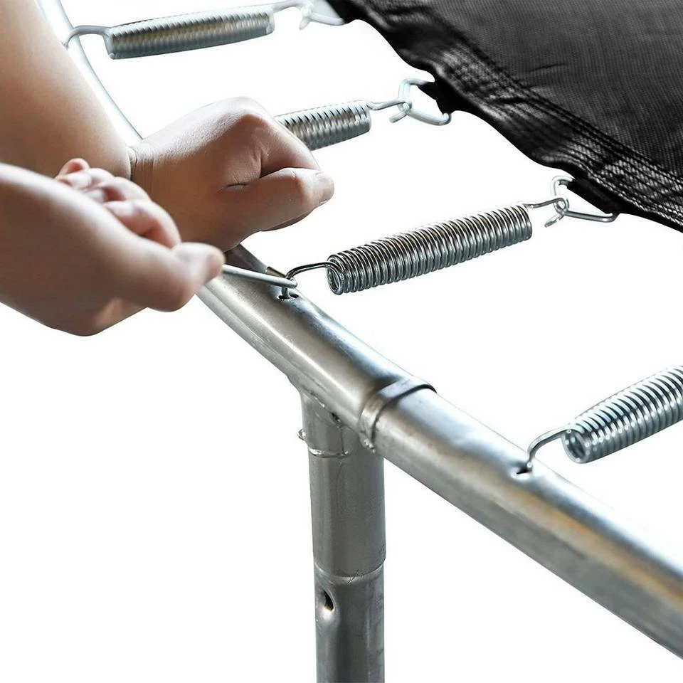 EUGAD Gartentrampolin, (1), Trampolin 305 cm mit Sicherheitsnetz Schwarz 4 EUGAD Gartentrampolin, (1), Trampolin 305 cm mit Sicherheitsnetz Schwarz – Bild 2