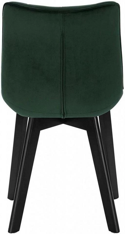 EUGAD Esszimmerstuhl (6 Stück), Wohnzimmerstuhl mit Rückenlehne, Polsterstuhl Küchenstuhl Weich Samt und Holz für ESS- und Wohnzimmer Schwarz Dunkelgrau, Dunkelgrün, Rosa 36 EUGAD Esszimmerstuhl (6 Stück), Wohnzimmerstuhl mit Rückenlehne, Polsterstuhl Küchenstuhl Weich Samt und Holz für ESS- und Wohnzimmer Schwarz Dunkelgrau, Dunkelgrün, Rosa – Bild 35