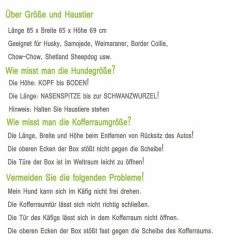 EUGAD Tiertransportbox, Hundetransportbox Alu Hundebox Reisebox Autobox für große Hunde Husky Samojede Weimaraner Border Collie Chow-Chow Shetland Sheepdog 85x65x69 cm Silber Grau -EUGAD Verkäufe 4f071bdf 782a 4d7b 9bdb 362bb0477fab