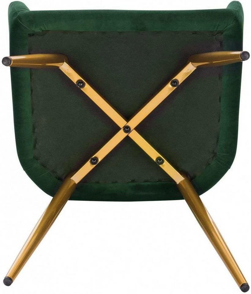 EUGAD Esszimmerstuhl, 6er-Set Esszimmerstuhl Polsterstuhl aus Samt Rosa 9 EUGAD Esszimmerstuhl, 6er-Set Esszimmerstuhl Polsterstuhl aus Samt Rosa – Bild 7