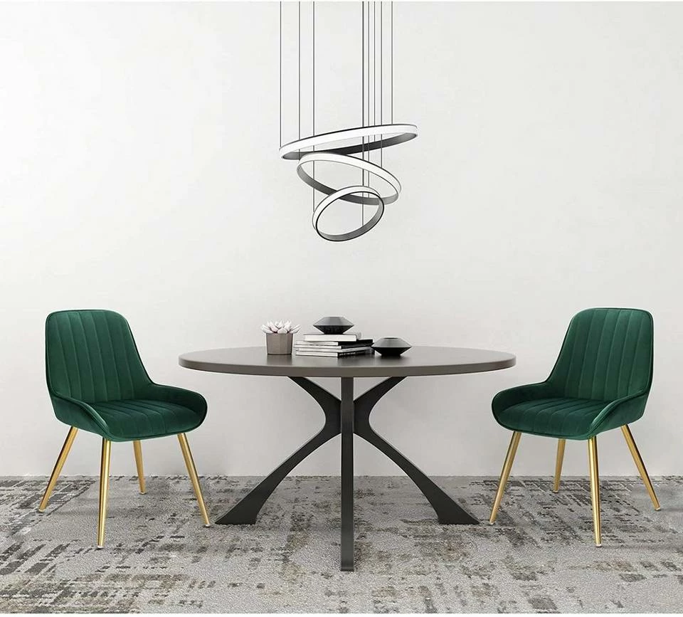 EUGAD Esszimmerstuhl (2 Stück), Küchenstuhl Wohnzimmerstuhl Sitzfläche aus Samt mit Metallbeine,Stuhl für Esszimmer Wohnzimmer Küche, Hellgrau Bordeaux, Dunkelgrau, Dunkelgrün, Rosa 24 EUGAD Esszimmerstuhl (2 Stück), Küchenstuhl Wohnzimmerstuhl Sitzfläche aus Samt mit Metallbeine,Stuhl für Esszimmer Wohnzimmer Küche, Hellgrau Bordeaux, Dunkelgrau, Dunkelgrün, Rosa – Bild 22