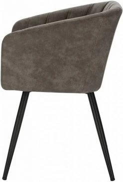 EUGAD Esszimmerstuhl, 4er-Set Esszimmerstuhl Polsterstuhl aus Stoffbezug Dunkelbraun Grau -EUGAD Verkäufe 55926e92 fc8e 5204 ad6f 6d1456152e17