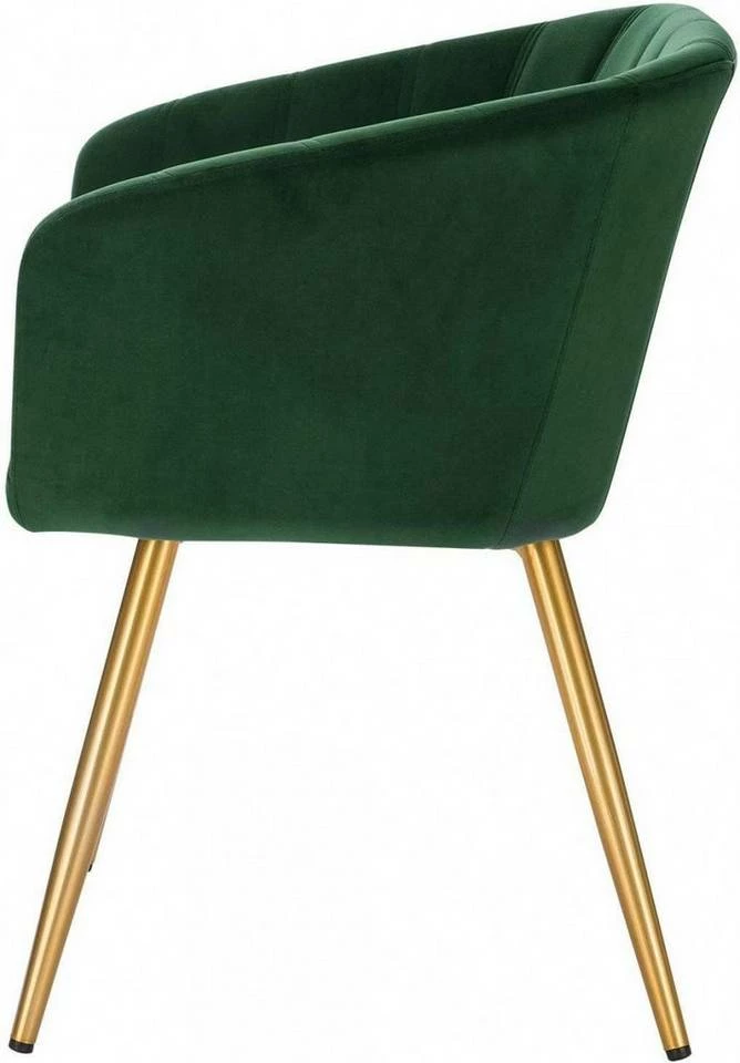 EUGAD Esszimmerstuhl, 6er-Set Esszimmerstuhl Polsterstuhl aus Samt Rosa 7 EUGAD Esszimmerstuhl, 6er-Set Esszimmerstuhl Polsterstuhl aus Samt Rosa – Bild 5